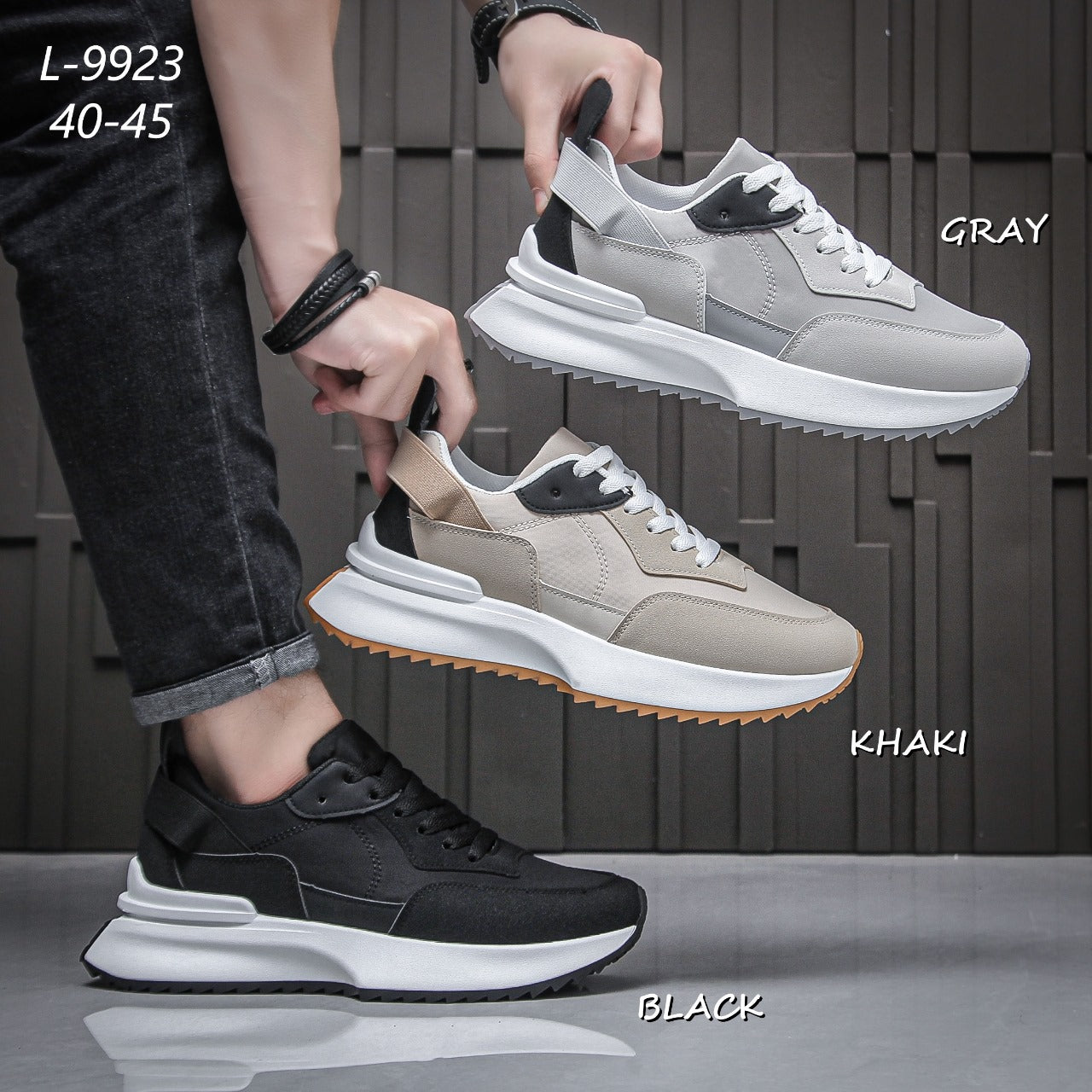 WATSKY men shoes sneakers Sports Men's Shoes
