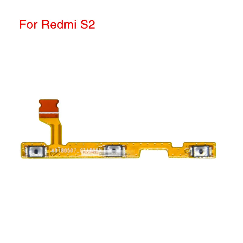 1pcs Power Button Flex Replacement For Xiaomi Redmi S2 3 3X 3S 4A 4X 5A 6A 7 5 Plus Note 5 6 Pro Mute Volume Control Side Switch