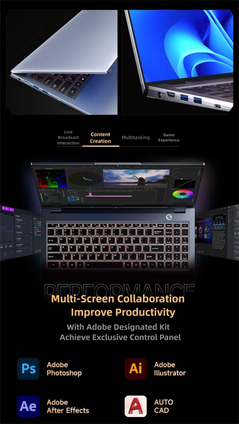 15.6" intel core i9-10980hk gaming laptops portable notebook computer pc 32GB 1TB IPS Backlit Keyboard Fingerprint Recognition
