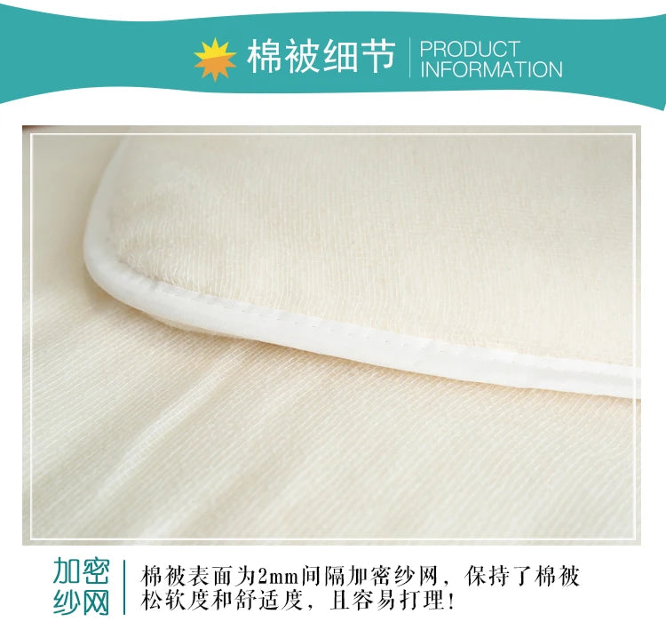 100% Cotton quilt super warm quilt core cotton mattress spring autumn winter cotton quilt thickened comforter handmade