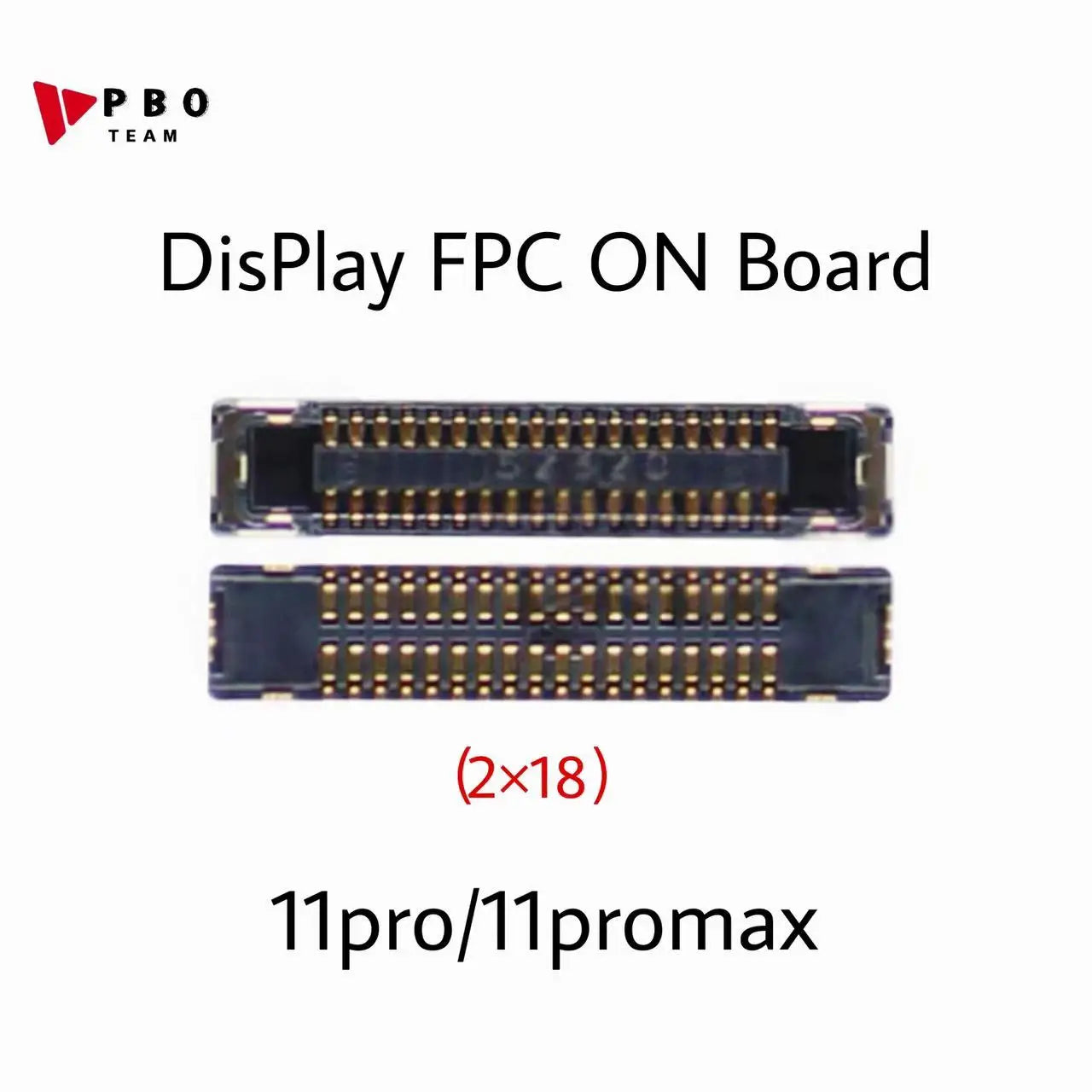 10Pcs LCD Display FPC Connector On Motherboard Screen Logic Board For iPhone 14 13 15 Pro Max Plus 11 12Promax 13Pro XR X XS XSM