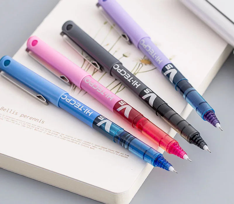 1 Piece PILOT BX-V5 Gel Pens Fine Point 0.5MM Quick Dry Straight Liquid RollBall Pen Smooth Ink Gelpen Kawaii Japan Stationery