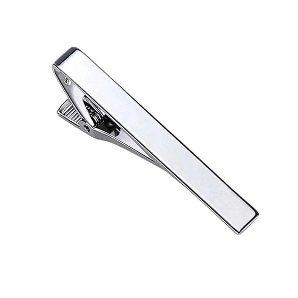 1 or 3 Pack Tie Clips for Men Long Styles Tie Bar Clip Set Square Edges Tie Tack Pins Necktie Bar Necktie Wedding Business Clips