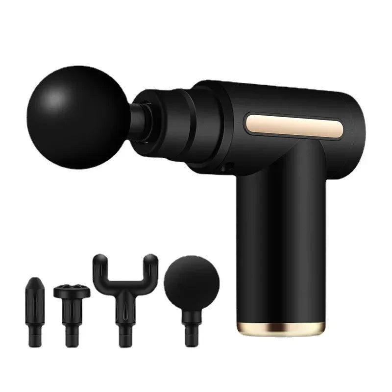 Upgraded Portable Massage Gun - Deep Tissue Muscle Relief, USB Rechargeable Battery, Ideal For Back & Neck,Gift For Everyone