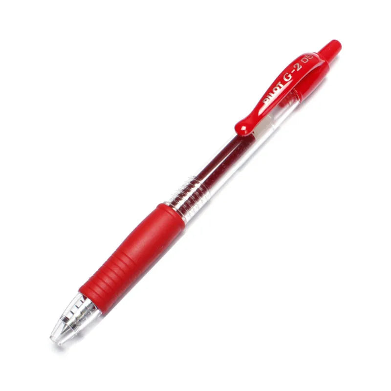 12pcs/Box PILOT BL-G2 Retractable Gel Ink Pen Set 0.38mm 05mm 07mm Tip Roller Ball Pens Comfort Grip School Supplies Pilot Pen