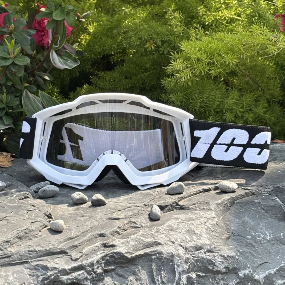 100 Motorcycle Goggles Motocross Glasses Off-road Helmet MX Moto Dirt Bike ATV Ski Outdoor Sports Glass Scooter Googles Mask