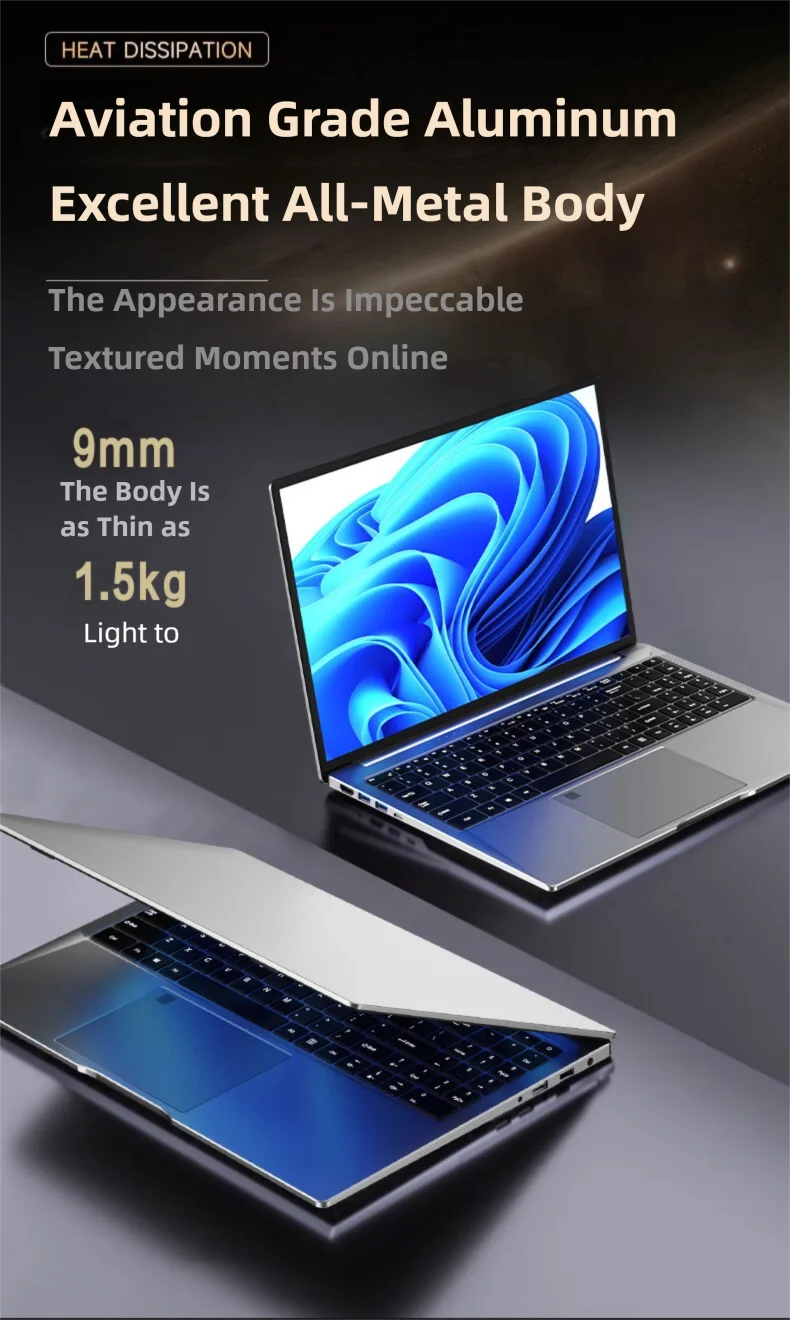 15.6" intel core i9-10980hk gaming laptops portable notebook computer pc 32GB 1TB IPS Backlit Keyboard Fingerprint Recognition