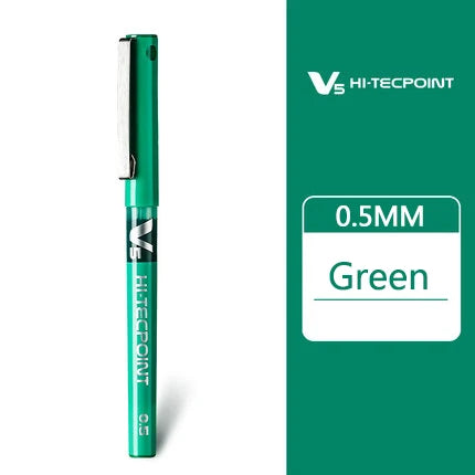1 Piece PILOT BX-V5 Gel Pens Fine Point 0.5MM Quick Dry Straight Liquid RollBall Pen Smooth Ink Gelpen Kawaii Japan Stationery
