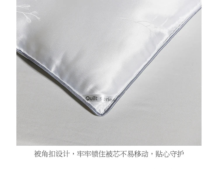 100% mulberry silk Handmade real silk quilt winter warm comforter spring autumn blanket thicken home hotel single double quilt