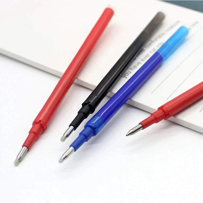 100 Pcs/Set 0.7mm Erasable Pen Refill Rod Magic Erasable Gel Pen for Pilot Frixion 8 Colors Ink Office Stationery Writing
