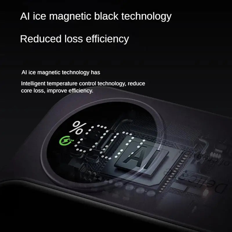 10000mAh Alloy Powerbank Magnetic Power Bank Wireless Fast Charger For IPhone 15 14 13 12 11 Backup Battery