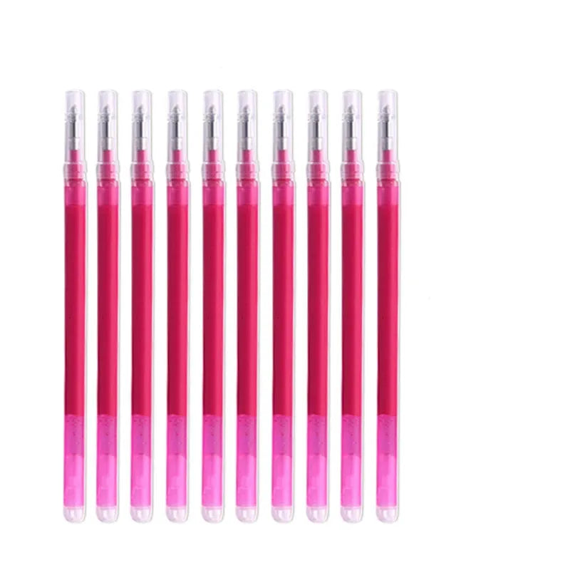 100 Pcs/Set 0.7mm Erasable Pen Refill Rod Magic Erasable Gel Pen for Pilot Frixion 8 Colors Ink Office Stationery Writing