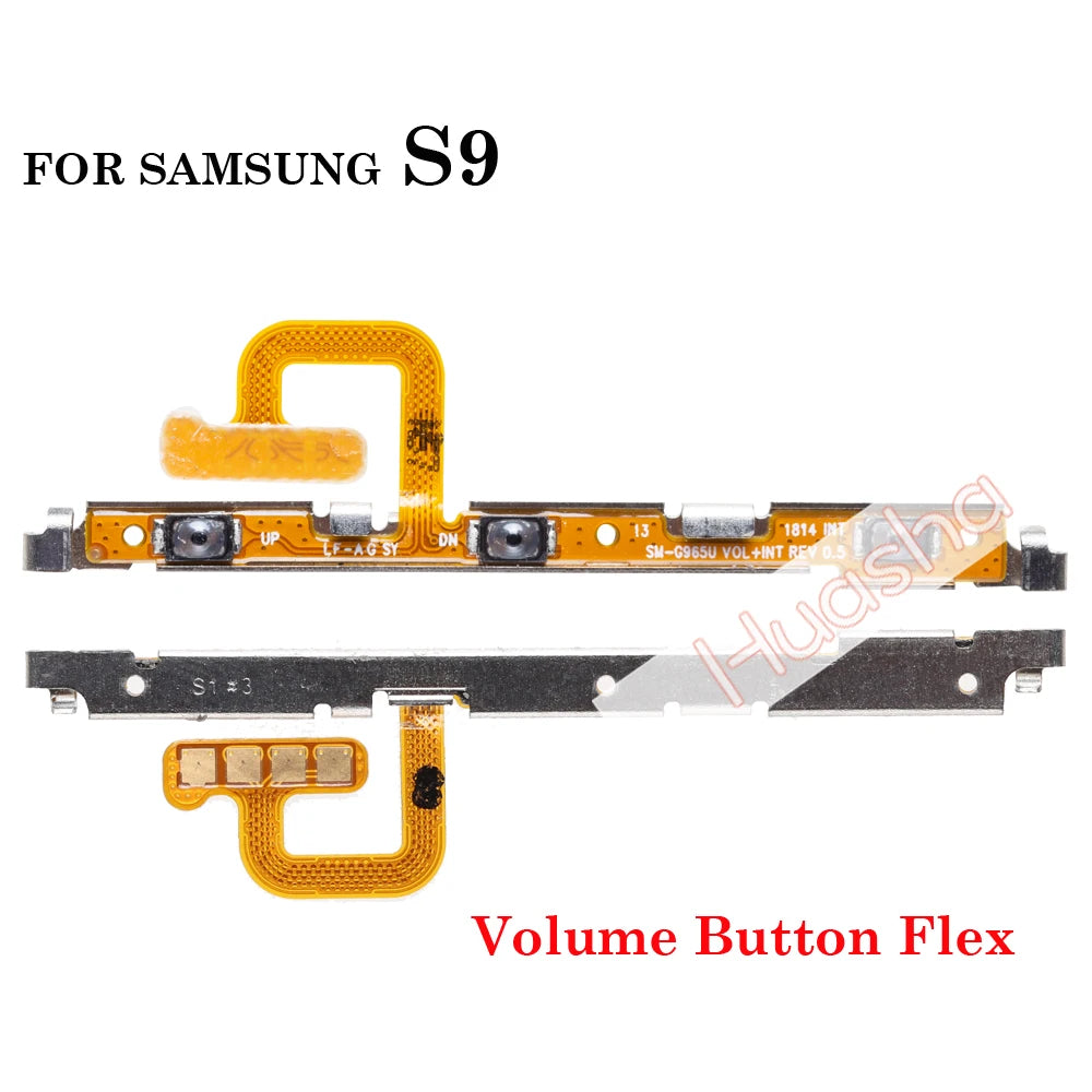 1Pcs Volume Power Switch On Off Button Key Ribbon Flex Cable For Samsung Galaxy S8 S9 S10 Plus G950 G955 G960 G965 G9730 G9750
