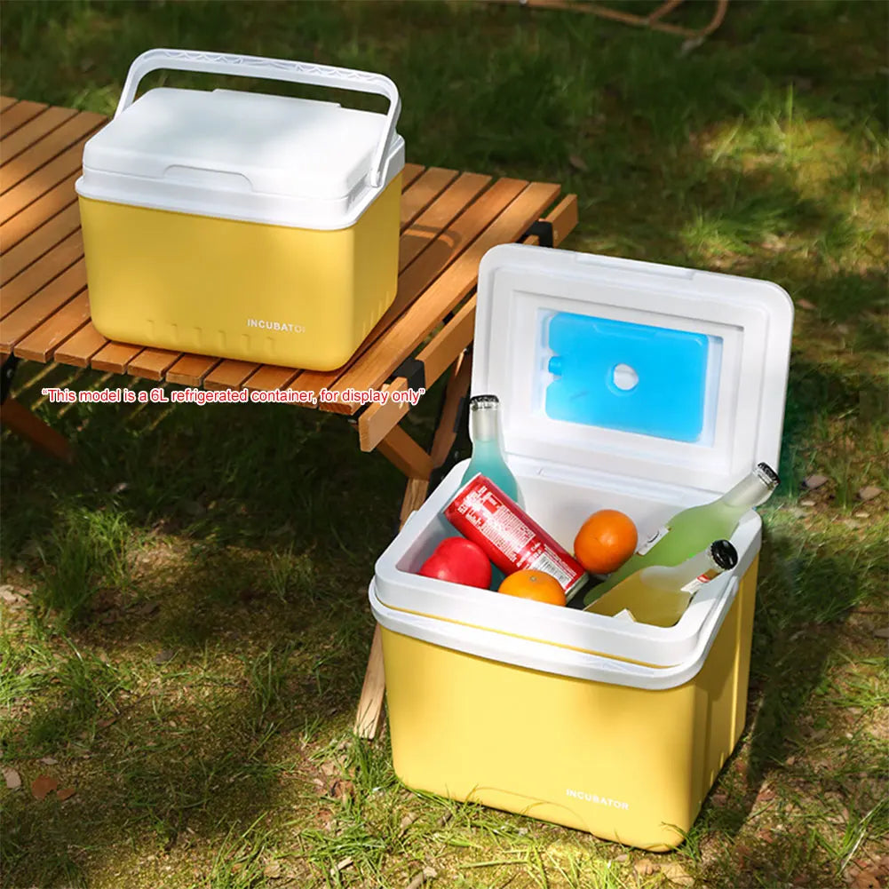 15L Camping Cooler Box Multipurpose Insulated Ice Chest Portable Ice Bucket Outdoor Hard Cooler for Outdoor Use