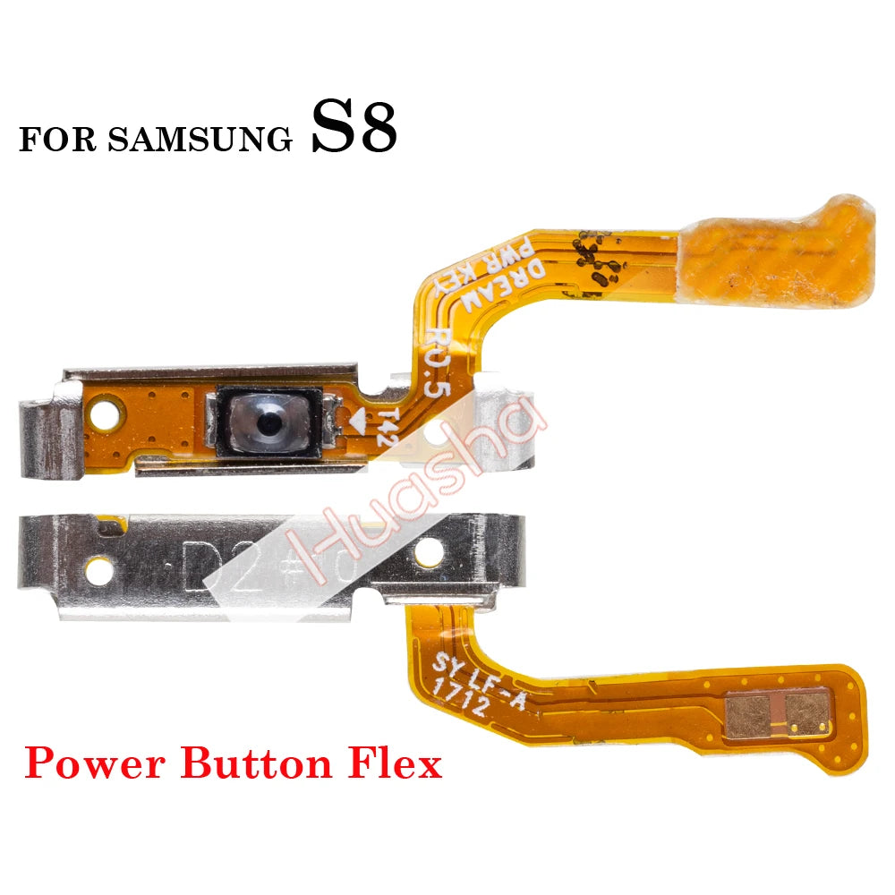 1Pcs Volume Power Switch On Off Button Key Ribbon Flex Cable For Samsung Galaxy S8 S9 S10 Plus G950 G955 G960 G965 G9730 G9750