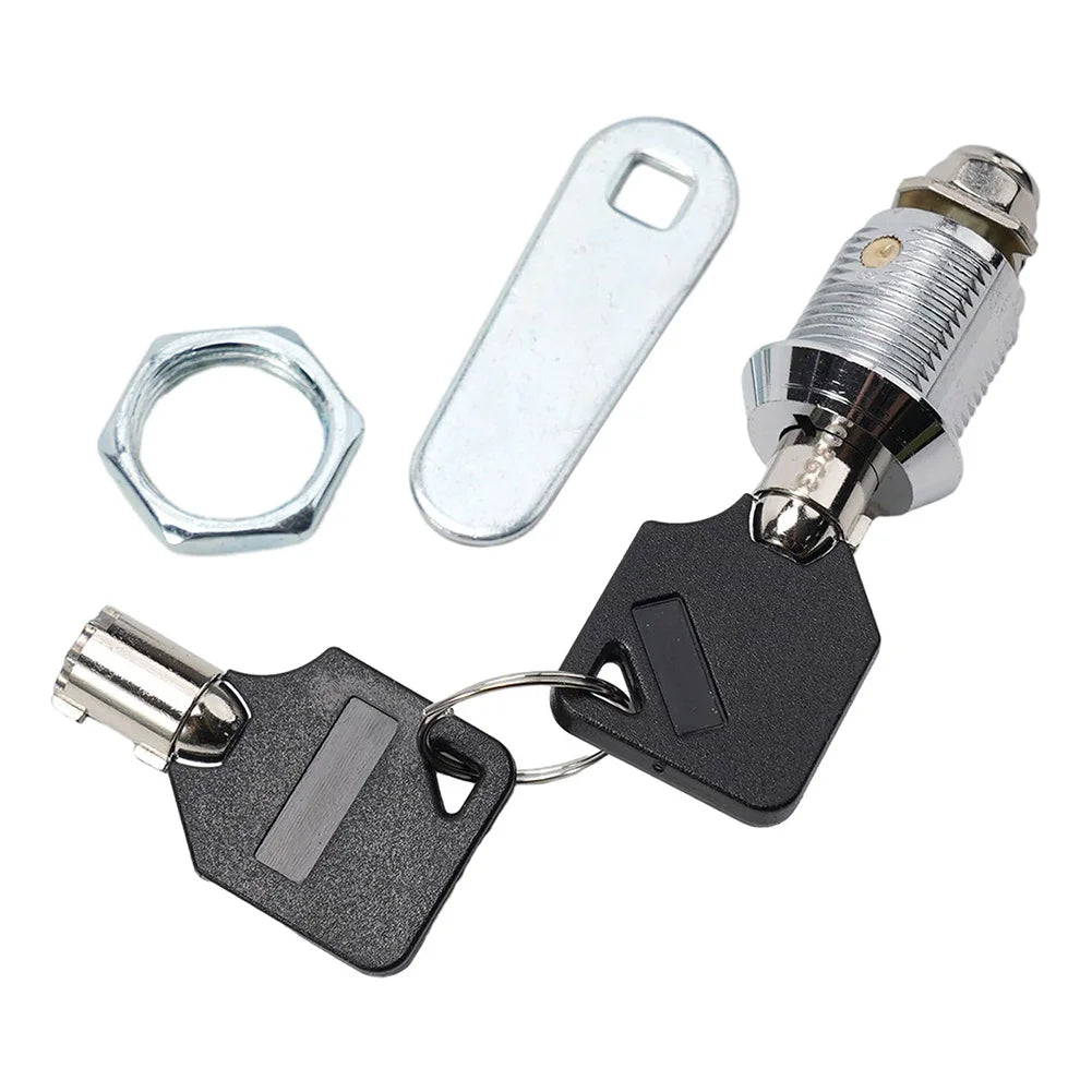 16/20mm MailBox Locker Cupboard Cam Lock Door Drawer Cabinet + 2 Keys Furniture Locks Drawer DIY Cabinet Tools