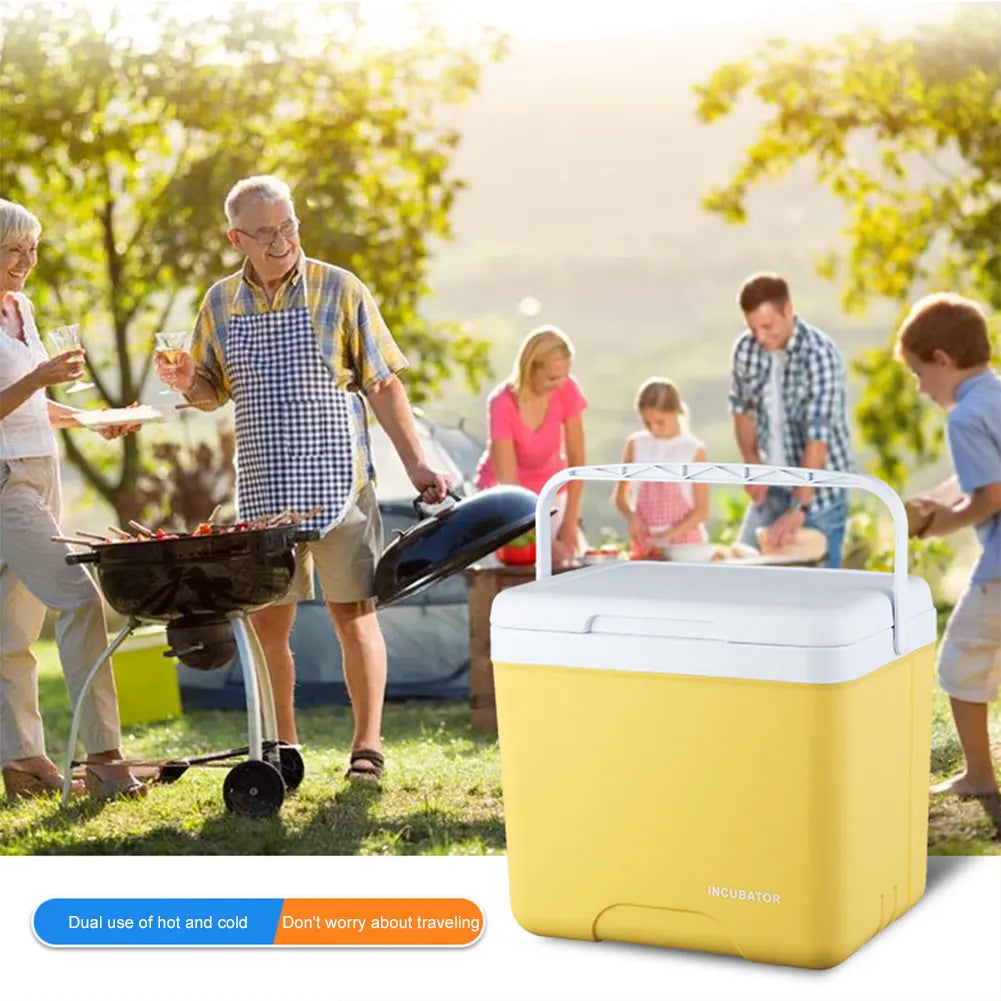 15L Camping Cooler Box Insulated Ice Chest Portable Ice Bucket for Camping Picnic Beach Drink Beverage Fishing