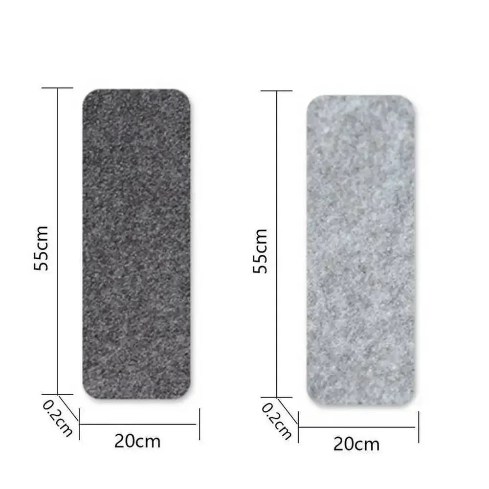 14Pcs/Set Stair Tread Carpet Mats Self-adhesive Floor Mat Door Mat Step Staircase Non Slip Pad Protection Cover Pads Home Decor