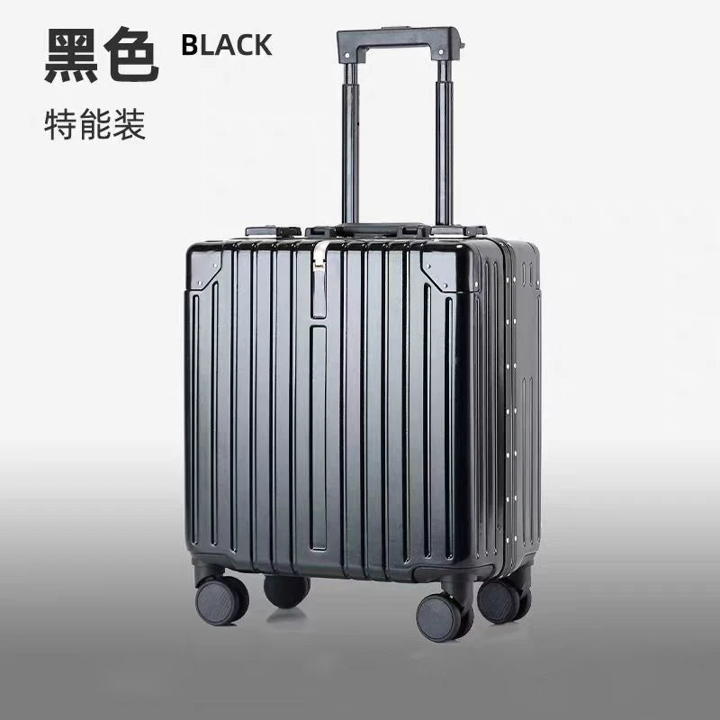 16 18 20 inch Boarding Box Front Opening Rolling Luggage Computer Laptop Layer Mini Travel Bag Cabin Trolley Case