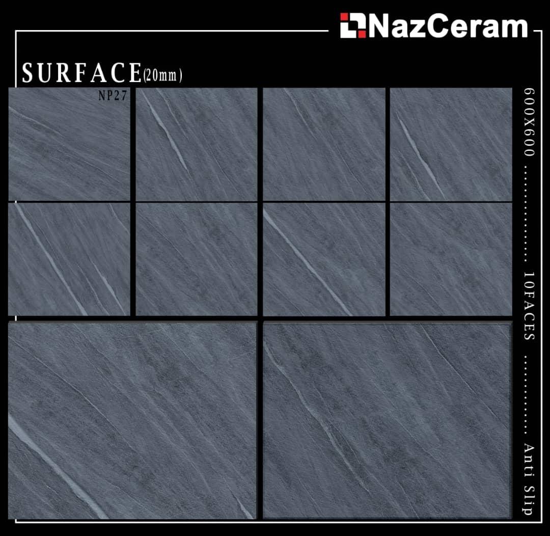 Porcelain outdoor tiles 60x60 20mm