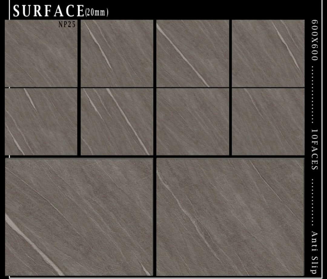 Porcelain outdoor tiles 60x60 20mm