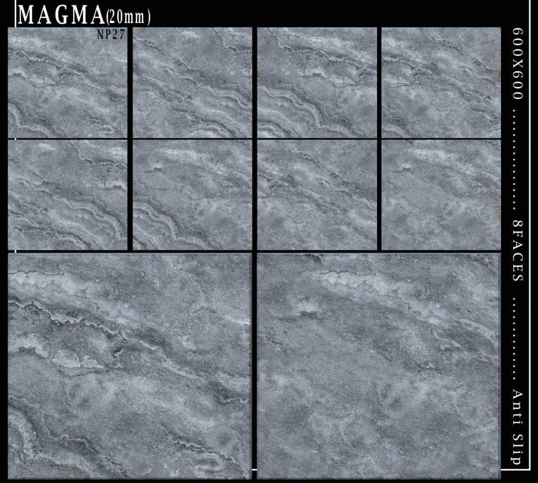 Porcelain outdoor tiles 60x60 20mm