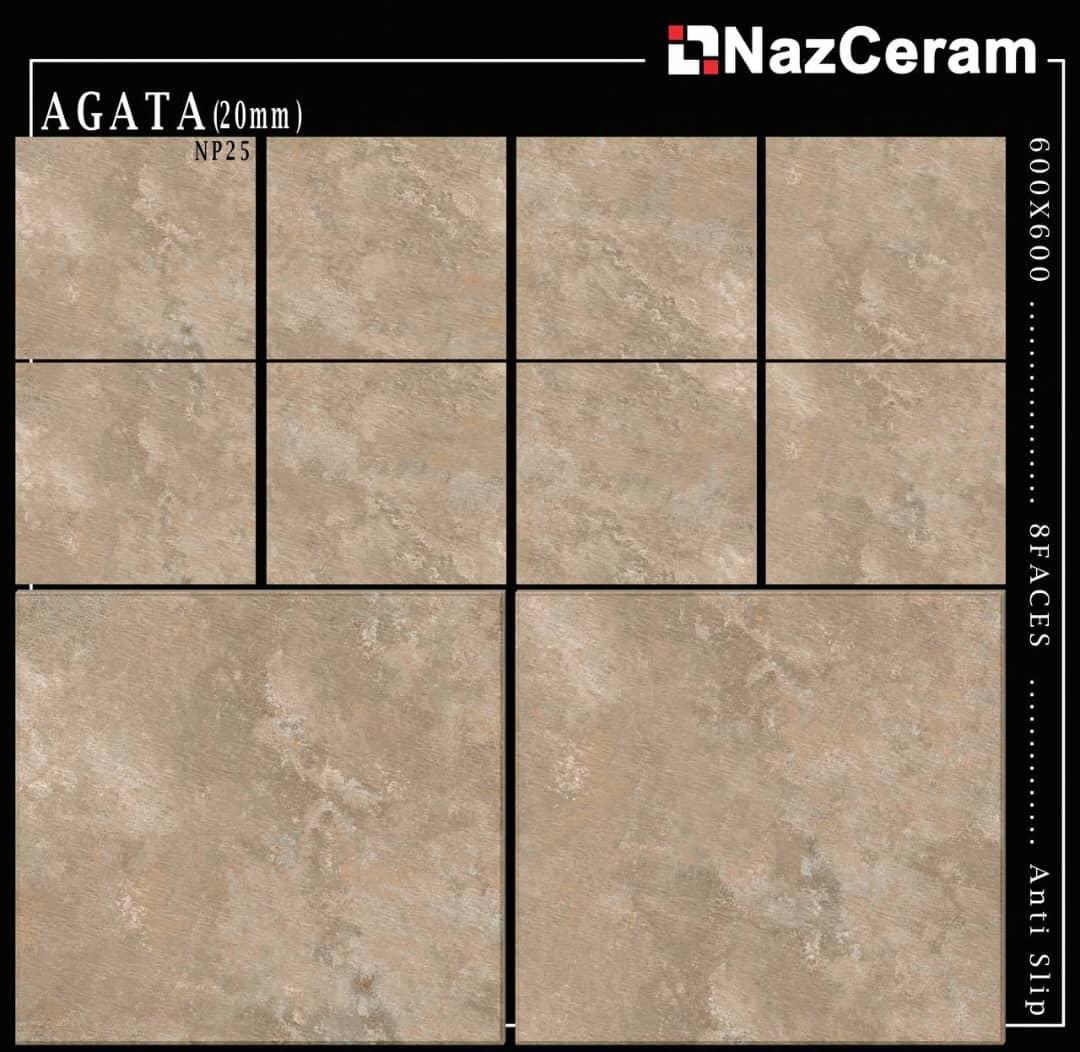 Porcelain outdoor tiles 60x60 20mm