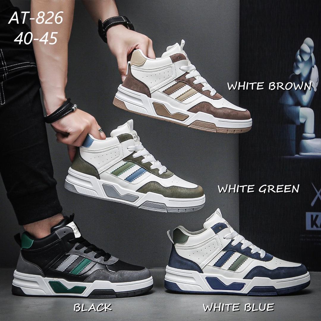 Men's high-top flat shoes