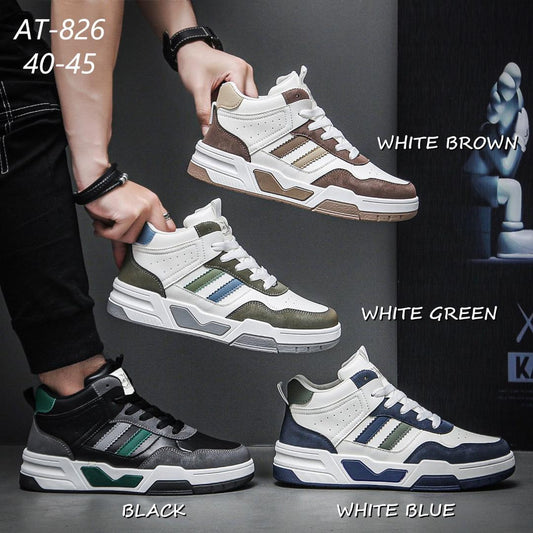Men's high-top flat shoes
