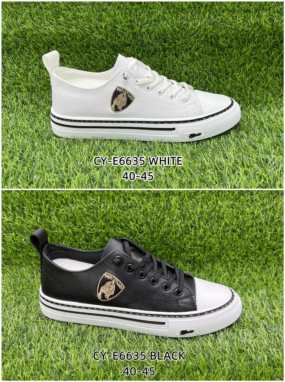 Men's and boys' casual and sporty flat shoes