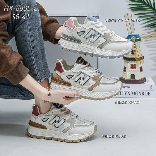 Women's Casual Muffin Thick Bottom Mesh Sneakers