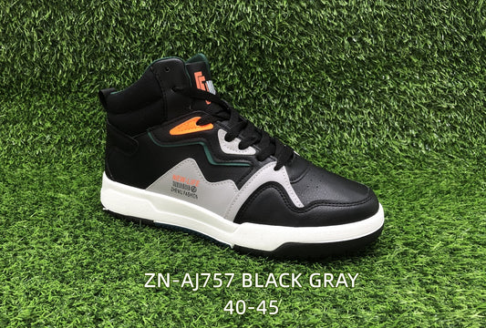 BONKERZ Men High-Top Lace-Up Sneakers