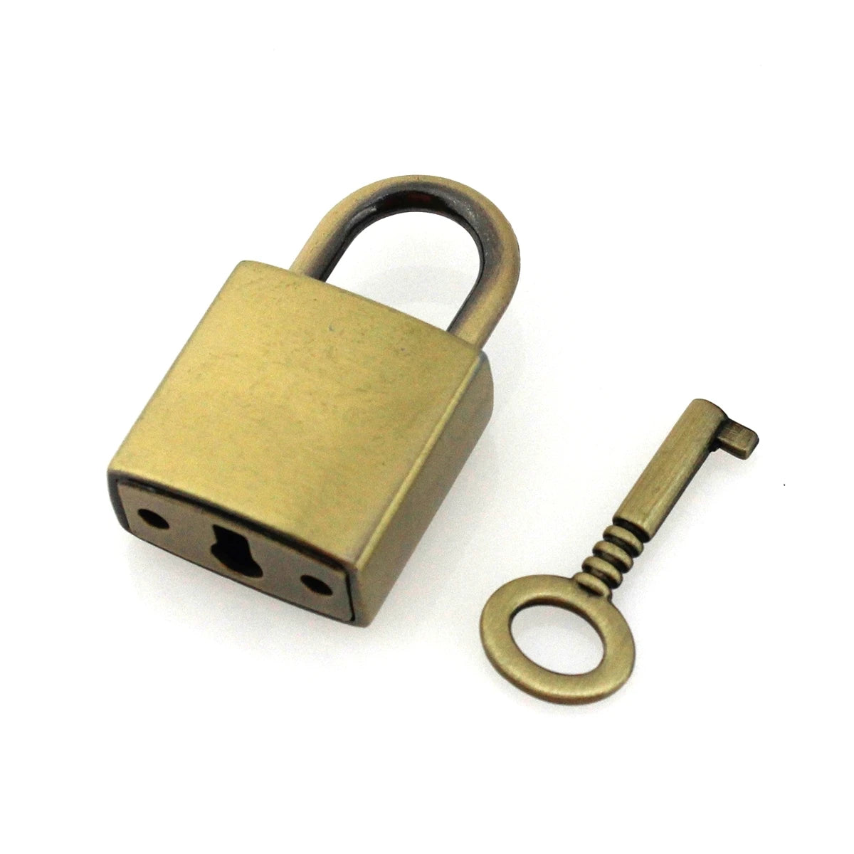 1pcs Metal Square Key Padlock for Fashion Lock Buckle Luggage Lock Clasp DIY Bags Handbags Hardware Decorative Accessories