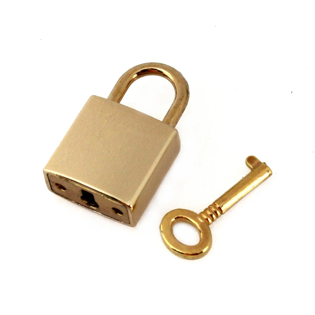 1pcs Metal Square Key Padlock for Fashion Lock Buckle Luggage Lock Clasp DIY Bags Handbags Hardware Decorative Accessories