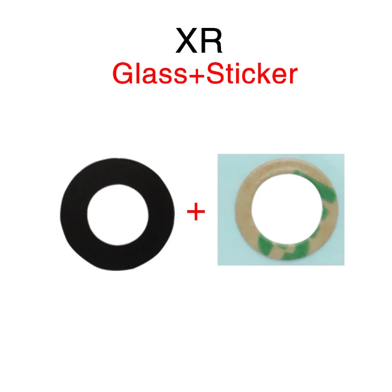 1set Back Rear Camera Lens Glass Cover For iPhone 6 6S 7 8 Plus X XR XS 11 12 13 Mini Pro Max Repair Parts