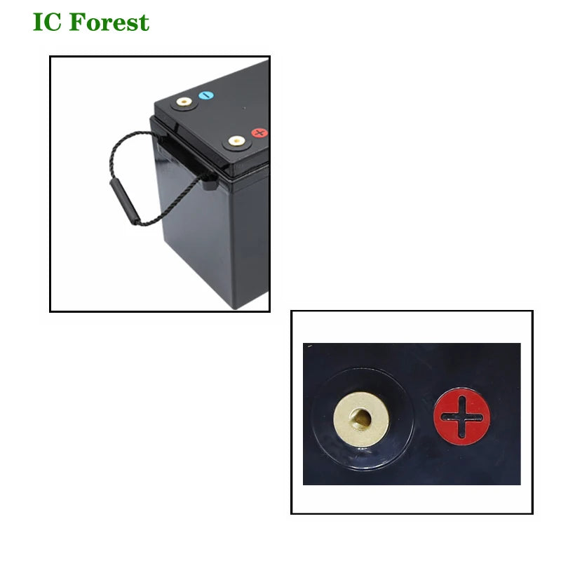12v 24V Lifepo4 Battery Box 12v 24V 50ah 90ah 100ah 200ah 280ah Solar Cells Case RV Lifepo4 Battery Plastic Box Diy Lifepo4 Box