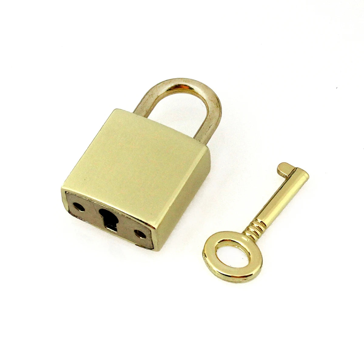 1pcs Metal Square Key Padlock for Fashion Lock Buckle Luggage Lock Clasp DIY Bags Handbags Hardware Decorative Accessories