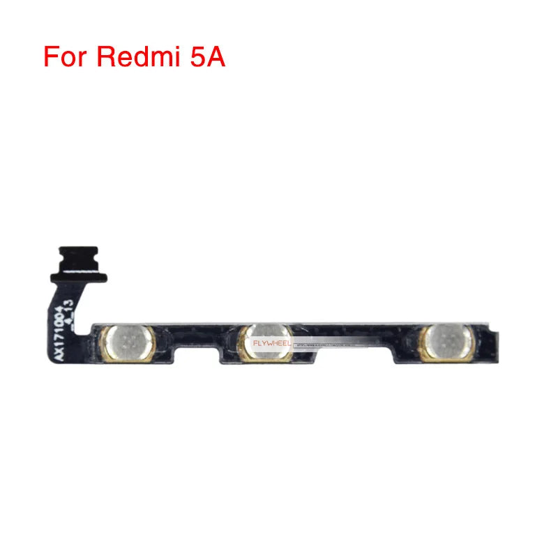 1pcs Power Button Flex Replacement For Xiaomi Redmi S2 3 3X 3S 4A 4X 5A 6A 7 5 Plus Note 5 6 Pro Mute Volume Control Side Switch