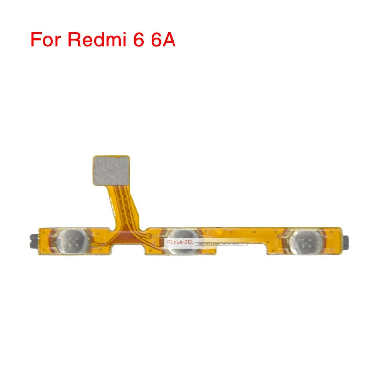 1pcs Power Button Flex Replacement For Xiaomi Redmi S2 3 3X 3S 4A 4X 5A 6A 7 5 Plus Note 5 6 Pro Mute Volume Control Side Switch
