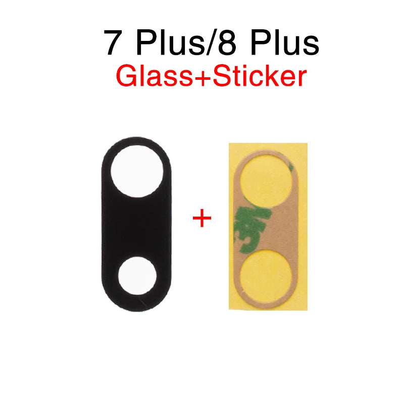 1set Back Rear Camera Lens Glass Cover For iPhone 6 6S 7 8 Plus X XR XS 11 12 13 Mini Pro Max Repair Parts