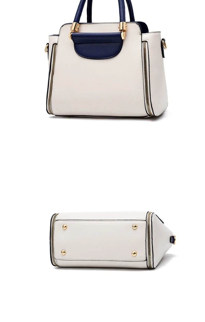 Women's bag 2025 new fashion women's bags hit color hand-held  bag Europeand the United States all-match shoulder messenger bag