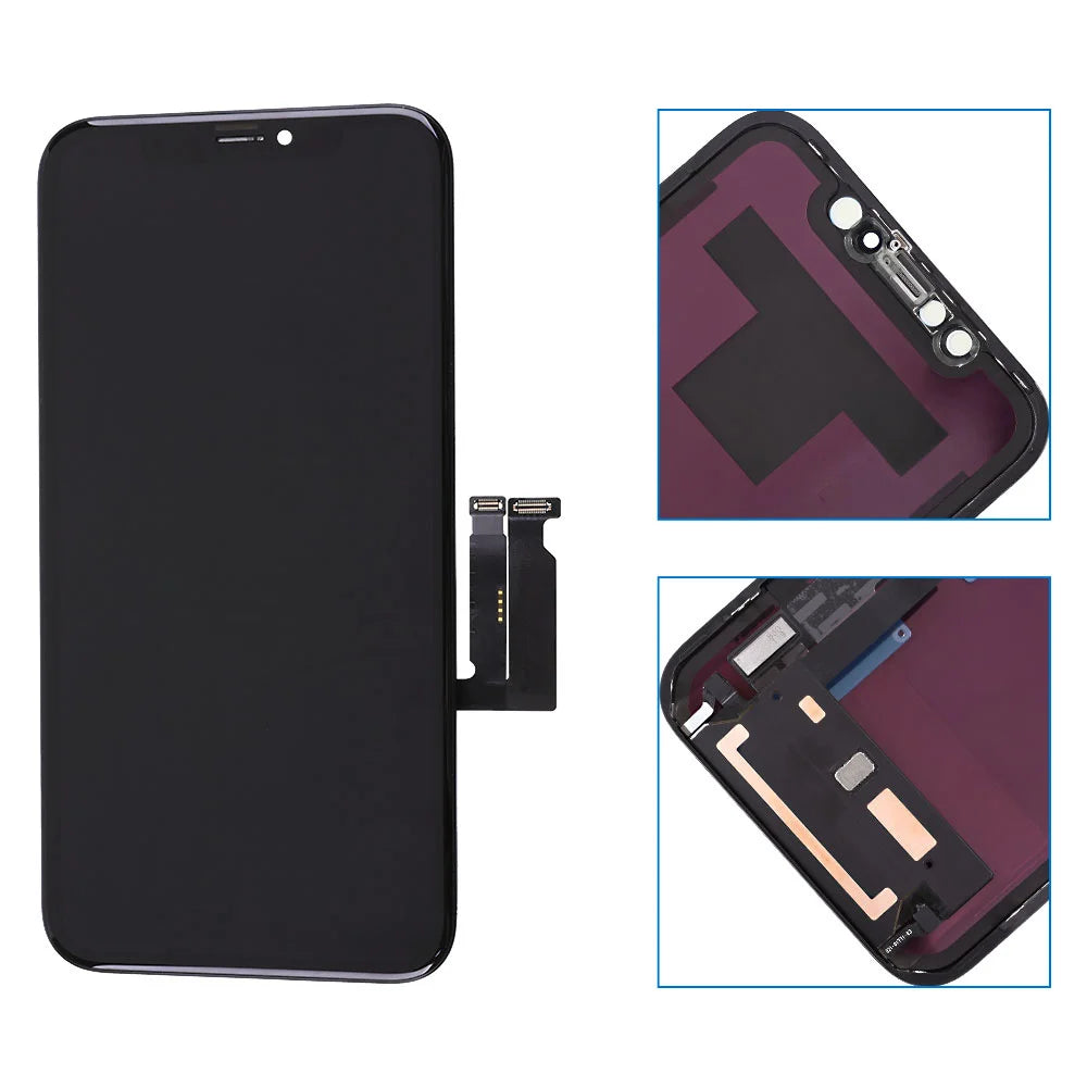 100% Excellent OLED Pantalla for iphone XR LCD Display Touch Screen Digitizer Assembly for iPhone XR LCD Replacement