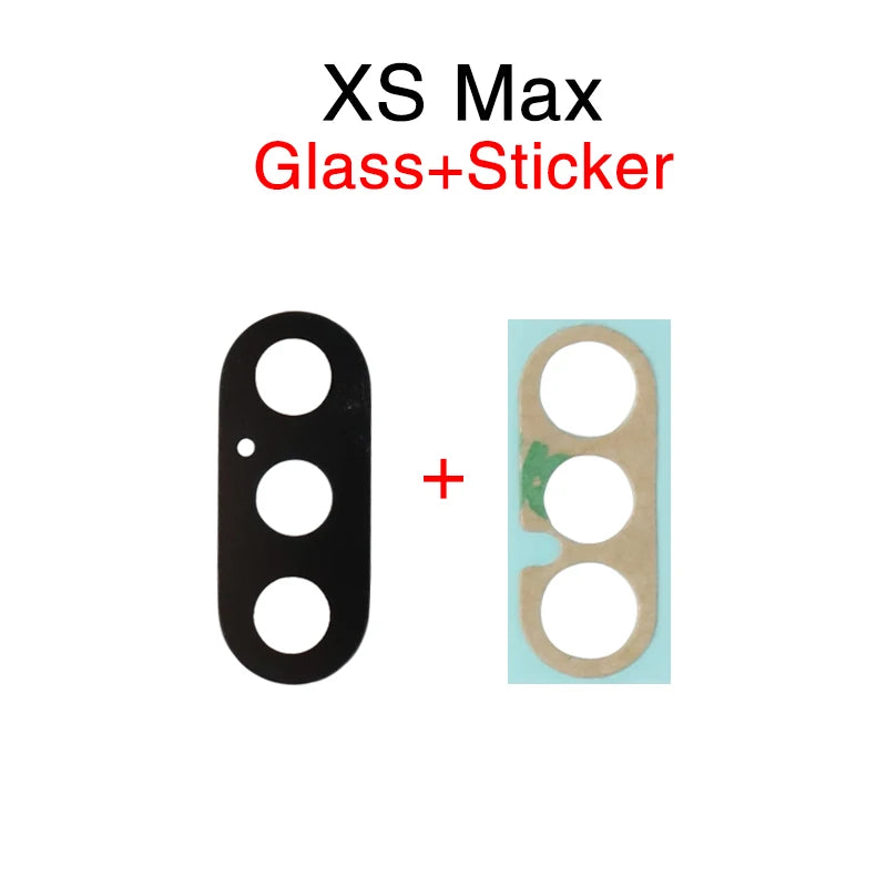 1set Back Rear Camera Lens Glass Cover For iPhone 6 6S 7 8 Plus X XR XS 11 12 13 Mini Pro Max Repair Parts