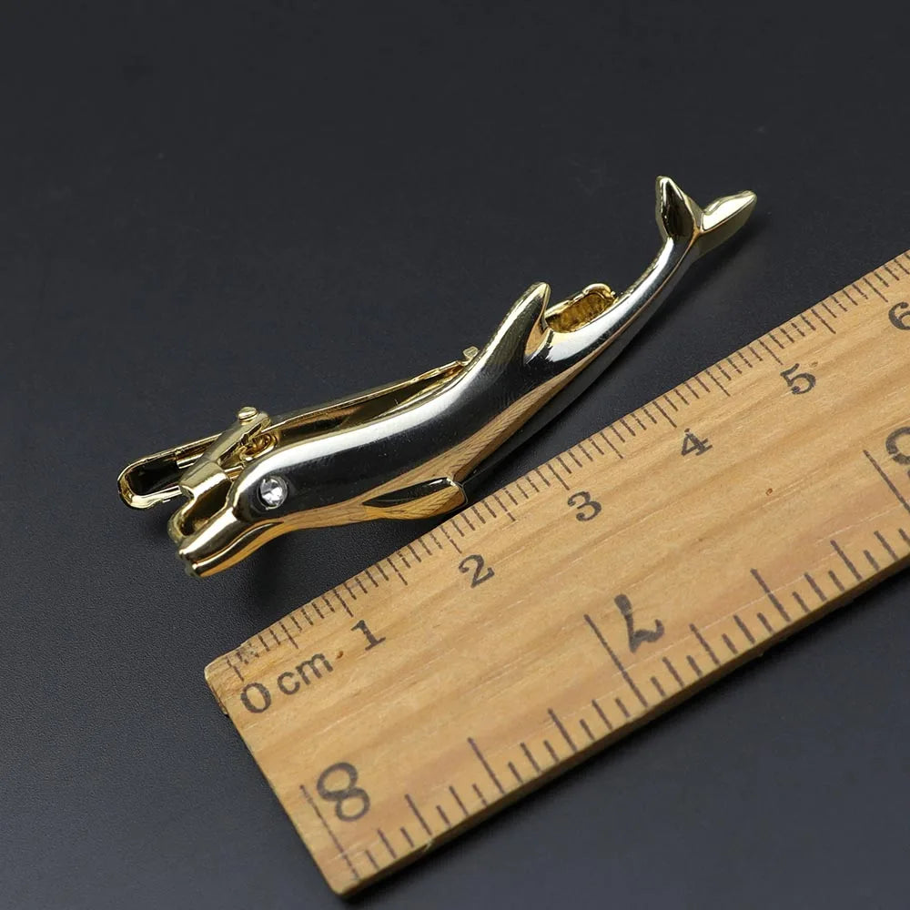 1 Piece Chrome Stainless Glasses Car Airplane Fork Spoon Shape Metal Tie Clip for Men Necktie Clips Pin For Mens Gift