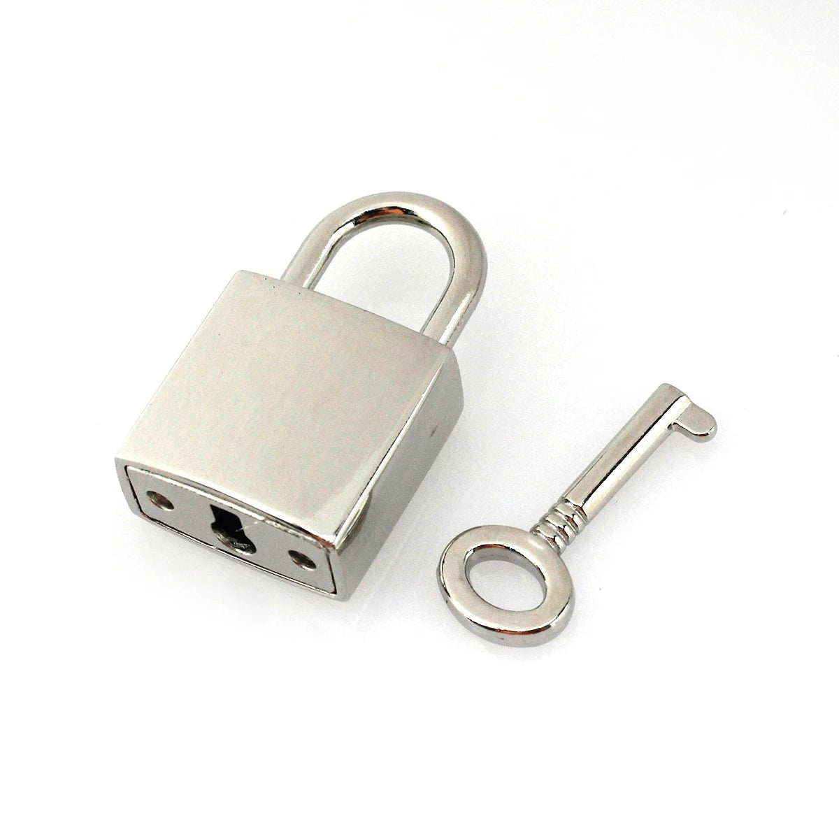1pcs Metal Square Key Padlock for Fashion Lock Buckle Luggage Lock Clasp DIY Bags Handbags Hardware Decorative Accessories