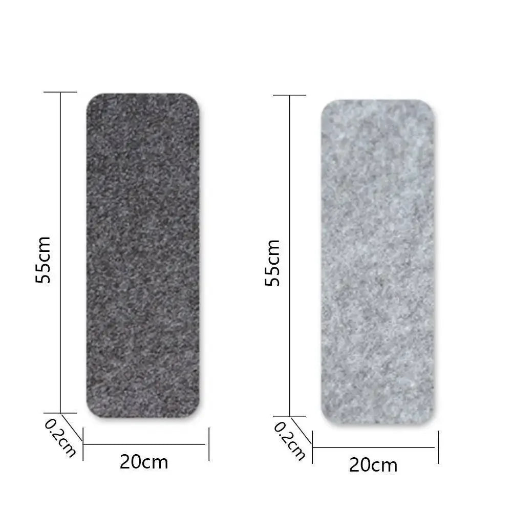 14Pcs/Set Stair Tread Carpet Mats Self-adhesive Floor Mat Door Mat Step Staircase Non Slip Pad Protection Cover Pads Home Decor