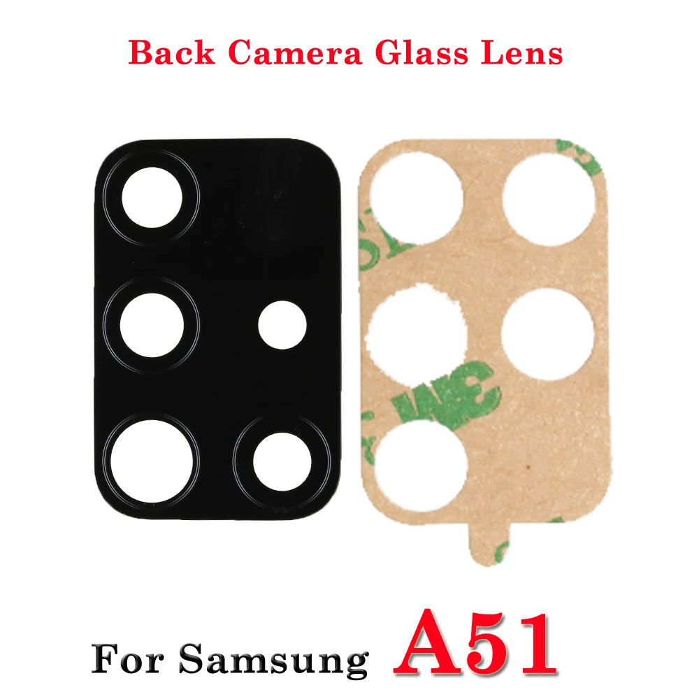 1PCS Camera Lens Glass Lens Back Rear Cover lens For Samsung Galaxy A11 A12  A21 A21s  A31 A31S A41 A42 A51 A71