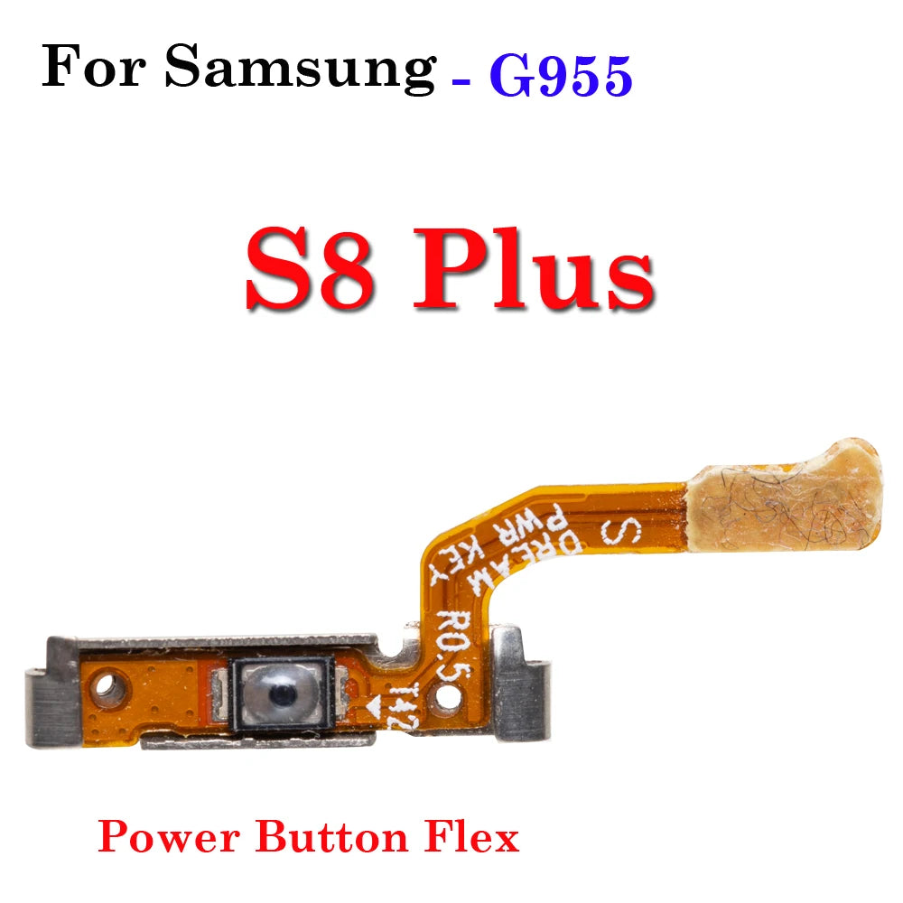 1Pcs Volume Power Switch On Off Button Key Ribbon Flex Cable For Samsung Galaxy S8 S9 S10 Plus G950 G955 G960 G965 G9730 G9750