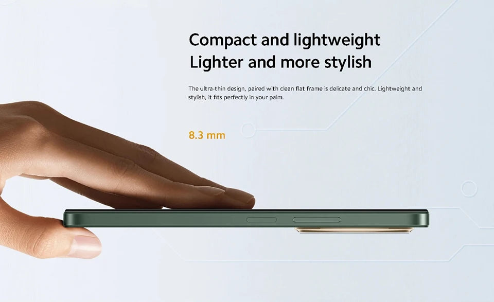 【Russian Version】POCO C61 Cellphone 5000mAh Battery MediaTek Helio G36 8MP Al dual camera 6.71" DotDrop display