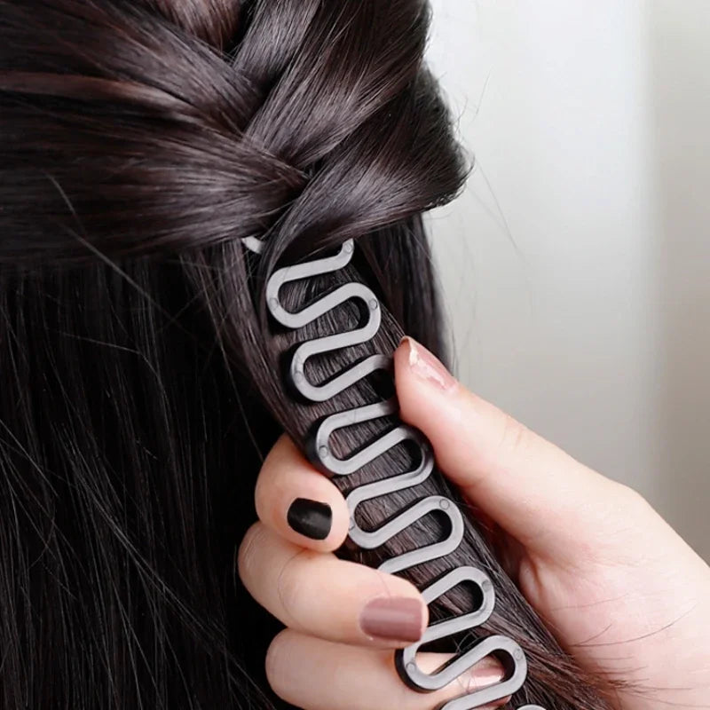 1/2/3/4pcs/set Ponytail Hair Styling Tools Ponytail Holder Topsy Loops Hair Bun Maker Braids Beauty Makeup Hairdressing Braiders